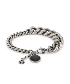 Alexander McQueen Medallion Skull Chain Bracelet For Men