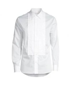 Alexander McQueen Classic Tuxedo Shirt For Men