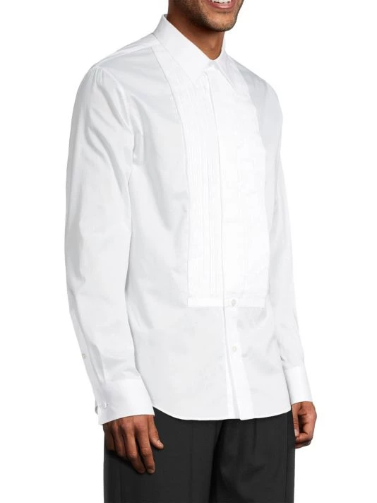 Alexander McQueen Classic Tuxedo Shirt For Men 4 Alexander McQueen Classic Tuxedo Shirt For Men - Image 4