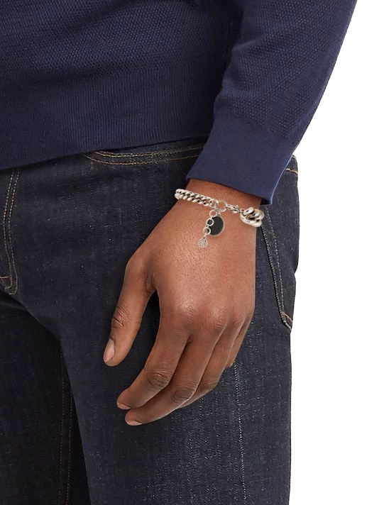 Alexander McQueen Medallion Skull Chain Bracelet For Men 2 Alexander McQueen Medallion Skull Chain Bracelet For Men - Image 2