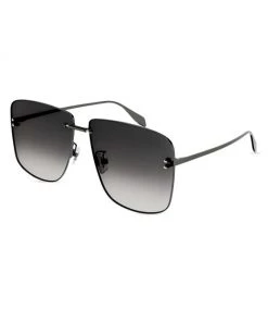 Alexander McQueen Icons Am0343s-001 64MM Sunglasses For Men