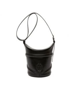 Alexander McQueen Curve Leather Bucket Bag For Men White 7 Alexander McQueen Curve Leather Bucket Bag For Men White -Alexander McQueen Elegant store unnamed file 2612