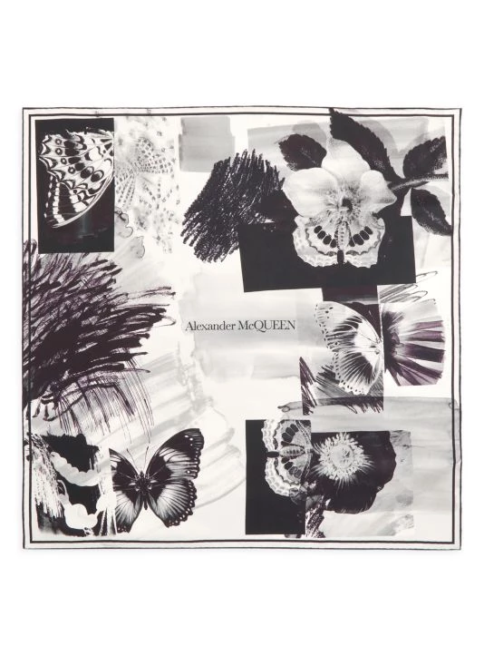 Alexander McQueen McQueen Not Silk Bandanna 1 Alexander McQueen McQueen Not Silk Bandanna