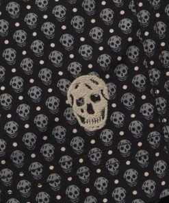 Alexander McQueen Long Dots Swim Shorts For Men -Alexander McQueen Elegant store unnamed file 2624