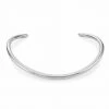Alexander McQueen Antique Silvertone Thin Tubular Choker