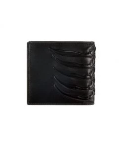 Alexander McQueen Leather Ribcage Card Holder For Men -Alexander McQueen Elegant store unnamed file 2641