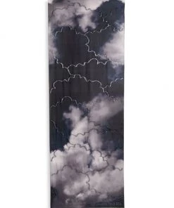 Alexander McQueen Jeweled Cloud Silk Stole