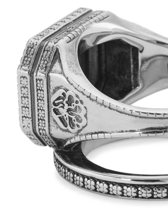 Alexander McQueen Signature Signet Ring For Men 3 Alexander McQueen Signature Signet Ring For Men - Image 3