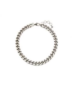 Alexander McQueen Brass Chainlink Choker Necklace For Men