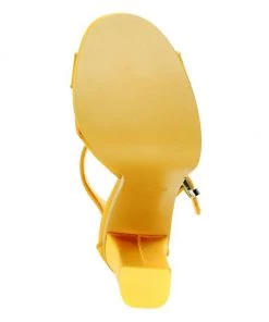 Alexander McQueen Satin Platform Ankle-Strap Sandals -Alexander McQueen Elegant store unnamed file 2678