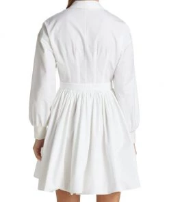 Alexander McQueen Cotton Long-Sleeve Shirtdress 11 Alexander McQueen Cotton Long-Sleeve Shirtdress -Alexander McQueen Elegant store unnamed file 2696