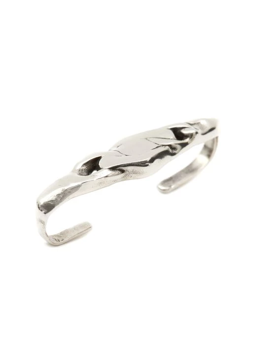 Alexander McQueen Molten Chain Upper Ear Cuff For Men 2 Alexander McQueen Molten Chain Upper Ear Cuff For Men - Image 2