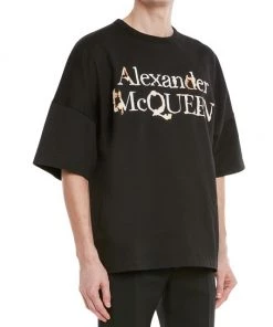 Alexander McQueen Logo T-Shirt For Men -Alexander McQueen Elegant store unnamed file 2708