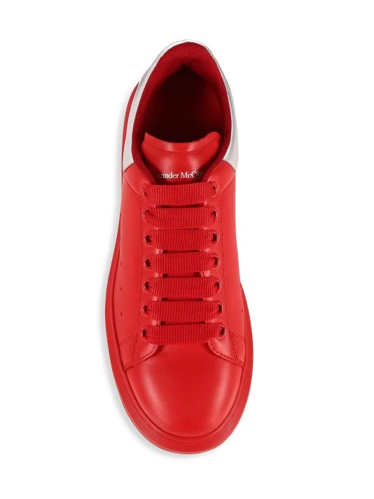 Alexander McQueen Leather Oversized Sneakers For Men 5 Alexander McQueen Leather Oversized Sneakers For Men - Image 5
