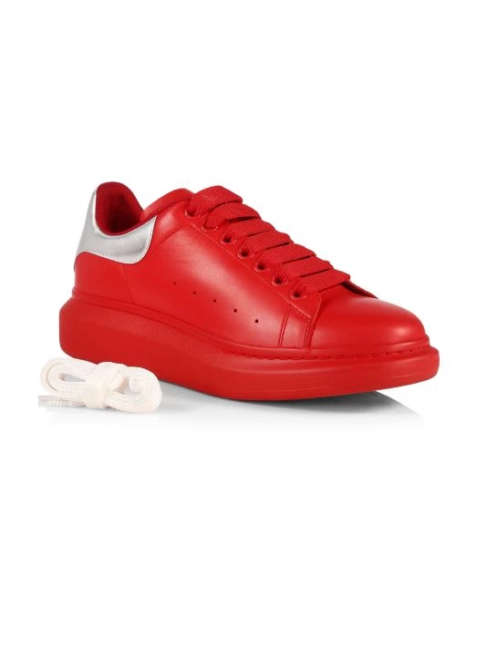 Alexander McQueen Leather Oversized Sneakers For Men 6 Alexander McQueen Leather Oversized Sneakers For Men - Image 6