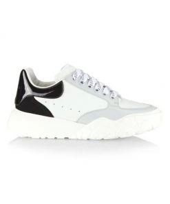 Alexander McQueen Woman's Court Colorblock Sneakers