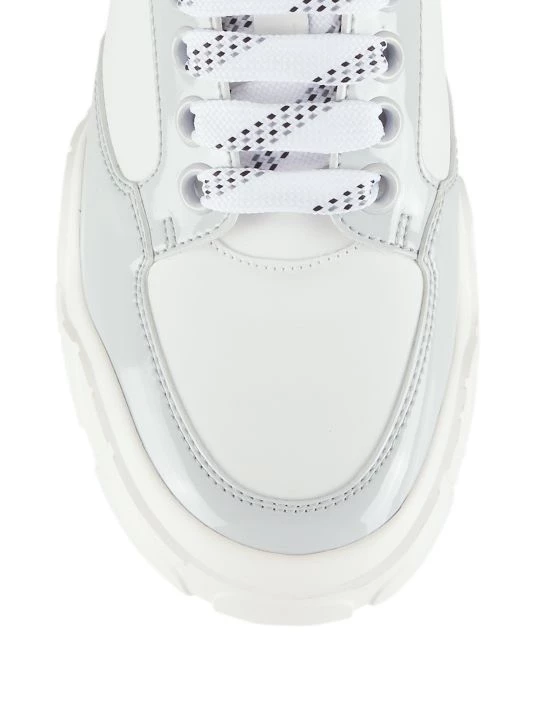 Alexander McQueen Woman's Court Colorblock Sneakers 4 Alexander McQueen Woman's Court Colorblock Sneakers - Image 4