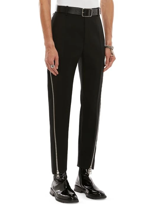 Alexander McQueen Wool Main Pants For Men 4 Alexander McQueen Wool Main Pants For Men - Image 4