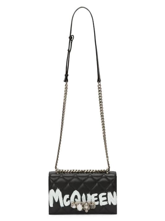 Alexander McQueen Quilted Leather Jewelled Satchel 4 Alexander McQueen Quilted Leather Jewelled Satchel - Image 4