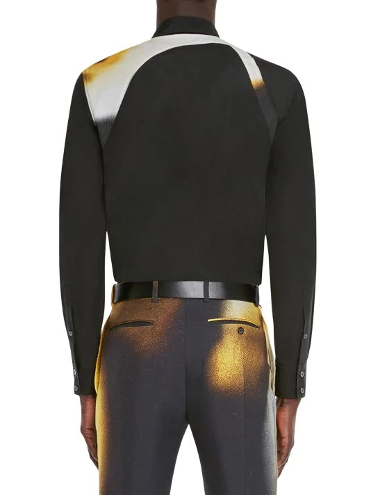 Alexander McQueen Spray Paint Harness Shirt For Men 5 Alexander McQueen Spray Paint Harness Shirt For Men - Image 5