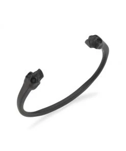 Alexander McQueen Matte Twin Skulls Bracelet For Men