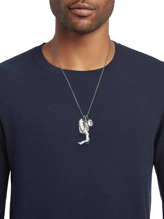 Alexander McQueen Multi-Charm Necklace For Men 2 Alexander McQueen Multi-Charm Necklace For Men - Image 2