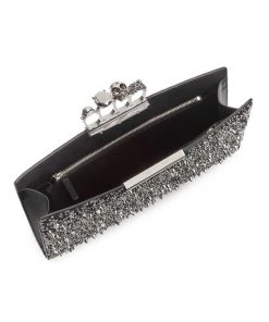 Alexander McQueen Studded Four-Ring Clutch 6 Alexander McQueen Studded Four-Ring Clutch -Alexander McQueen Elegant store unnamed file 2820