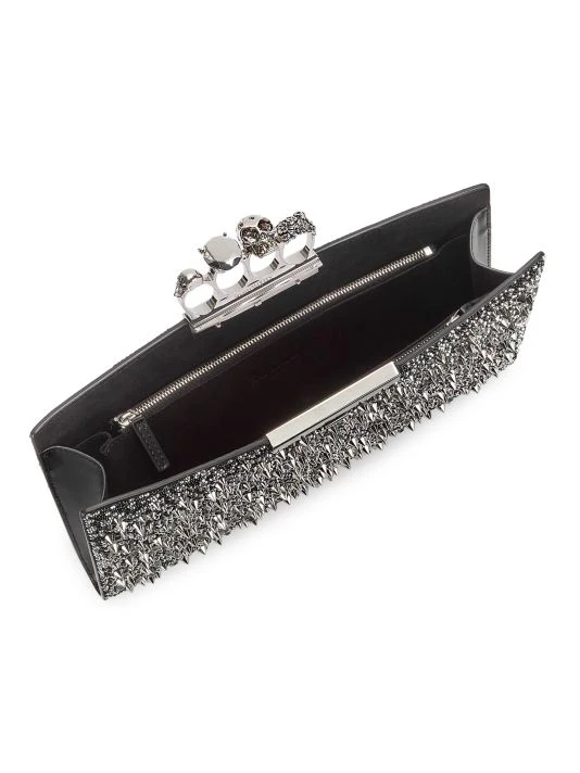 Alexander McQueen Studded Four-Ring Clutch 3 Alexander McQueen Studded Four-Ring Clutch - Image 3