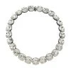 Alexander McQueen Silvertone & Crystal Riviera Necklace
