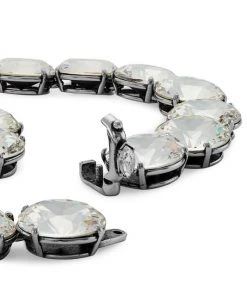 Alexander McQueen Silvertone & Crystal Riviera Necklace 6 Alexander McQueen Silvertone & Crystal Riviera Necklace -Alexander McQueen Elegant store unnamed file 2829