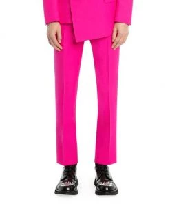 Alexander McQueen Slim Wool Pants For Men 7 Alexander McQueen Slim Wool Pants For Men -Alexander McQueen Elegant store unnamed file 2835