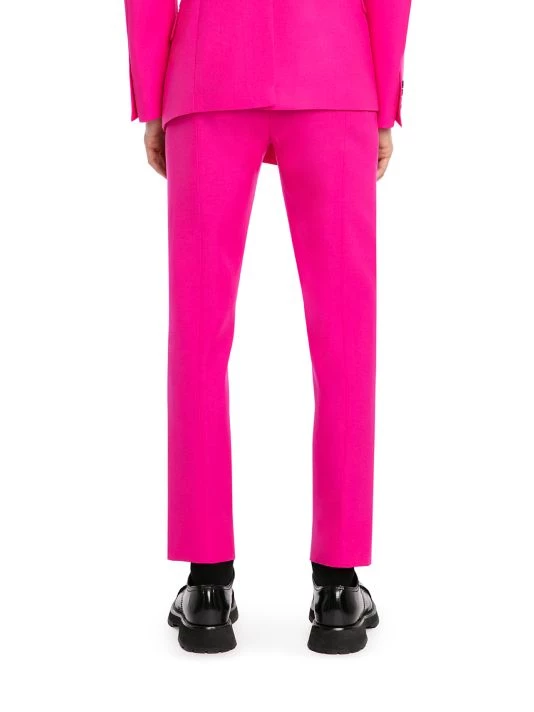 Alexander McQueen Slim Wool Pants For Men 5 Alexander McQueen Slim Wool Pants For Men - Image 5