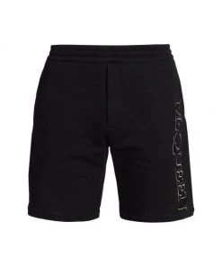 Alexander McQueen Logo Embossed Shorts For Men
