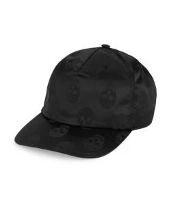 Alexander McQueen Biker Kull Baseball Cap For Men