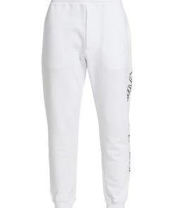 Alexander McQueen Contrast Logo Joggers For Men
