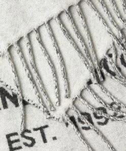 Alexander McQueen Graffiti Logo Wool Scarf -Alexander McQueen Elegant store unnamed file 2885