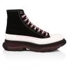 Alexander McQueen Tread Slick High Top Sneakers For Men