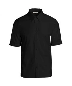 Alexander McQueen Classic Cotton Short-Sleeve Sport Shirt For Men Black 7 Alexander McQueen Classic Cotton Short-Sleeve Sport Shirt For Men Black -Alexander McQueen Elegant store unnamed file 2910