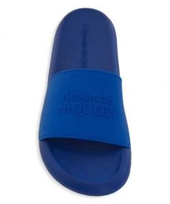 Alexander McQueen Oversized Pool Slides Pastel Pink -Alexander McQueen Elegant store unnamed file 2932