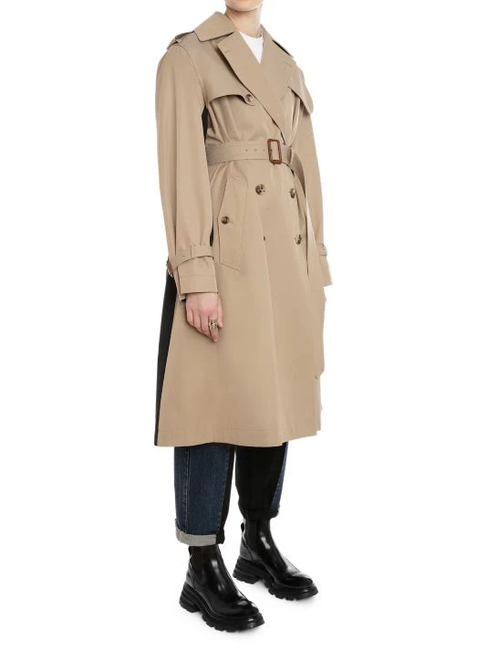 Alexander McQueen Graffiti Logo Trench Coat 4 Alexander McQueen Graffiti Logo Trench Coat - Image 4