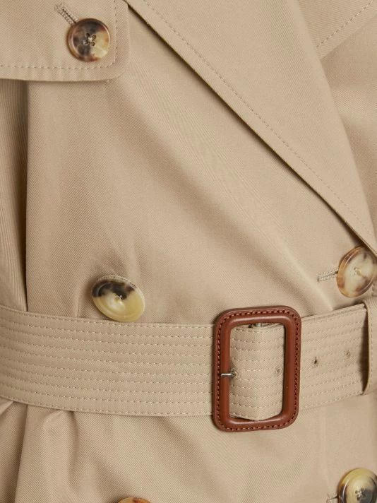 Alexander McQueen Graffiti Logo Trench Coat 6 Alexander McQueen Graffiti Logo Trench Coat - Image 6