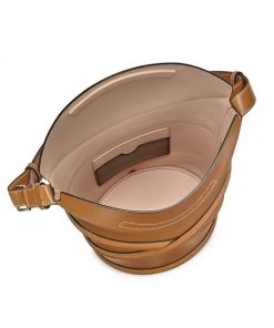 Alexander McQueen Medium The Curve Leather Bucket Bag -Alexander McQueen Elegant store unnamed file 2970