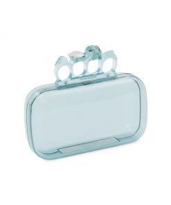 Alexander McQueen Skull Four-Ring Clear Box Clutch Dark Coral 7 Alexander McQueen Skull Four-Ring Clear Box Clutch Dark Coral -Alexander McQueen Elegant store unnamed file 2977