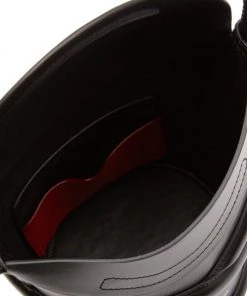 Alexander McQueen Small The Curve Leather Bucket Bag -Alexander McQueen Elegant store unnamed file 2982