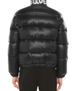 Alexander McQueen Nylon Graffiti Logo Puffer Jacket For Men -Alexander McQueen Elegant store unnamed file 2992
