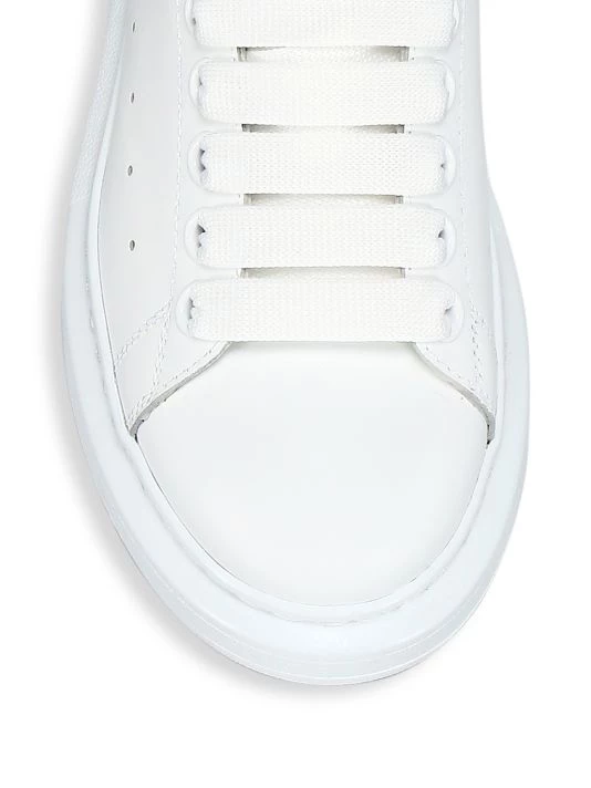 Alexander McQueen Women's Suede Oversized Sneakers Pastel 4 Alexander McQueen Women's Suede Oversized Sneakers Pastel - Image 4