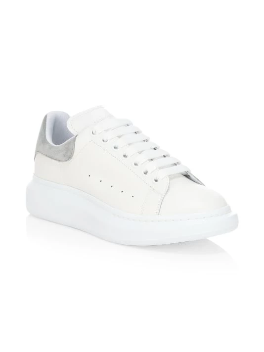 Alexander McQueen Oversized Leather Platform Sneakers For Men 2 Alexander McQueen Oversized Leather Platform Sneakers For Men - Image 2