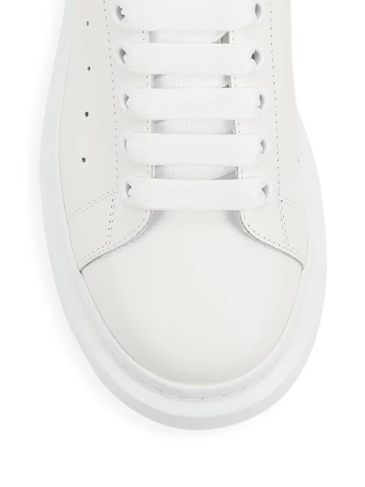 Alexander McQueen Oversized Leather Platform Sneakers For Men 4 Alexander McQueen Oversized Leather Platform Sneakers For Men - Image 4