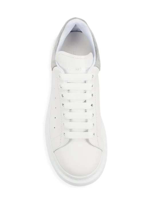 Alexander McQueen Oversized Leather Platform Sneakers For Men 5 Alexander McQueen Oversized Leather Platform Sneakers For Men - Image 5