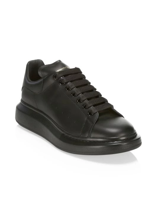 Alexander McQueen Men's Oversized Leather Platform Sneakers For Men 2 Alexander McQueen Men's Oversized Leather Platform Sneakers For Men - Image 2